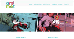 Desktop Screenshot of amimet.com