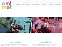 Tablet Screenshot of amimet.com